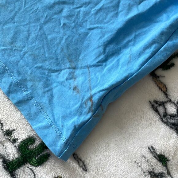 New women’s southern university blue cropped short sleeve t shirt size XS - Picture 7 of 11